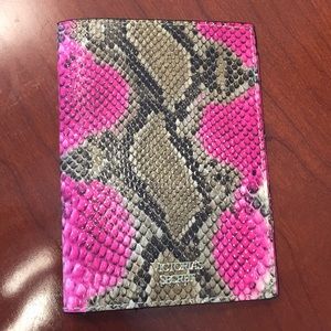 Victoria’s Secret Snakeskin Passport Wallet